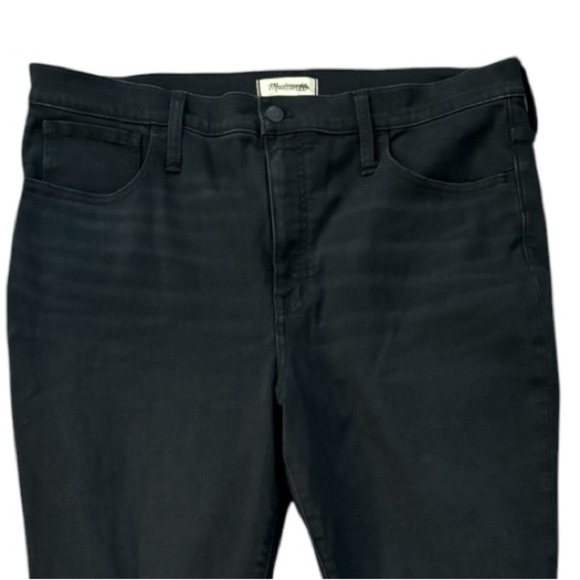 Madewell‎ 11" Roadtripper Super Soft Black Denim Jeans Women's Size 33 NWOT - Picture 3 of 8
